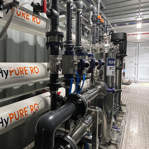 HyPURE RO systems can be fully containerised for “plug and play”