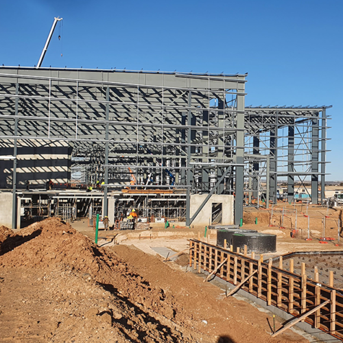 Construction of a turnkey wastewater treatment plant at a new food production facility in SA
