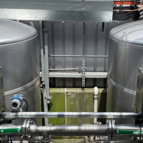 HyPURE® filtration systems are supplied in stainless, FRP or painted mild steel
