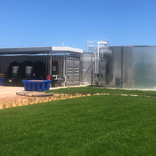 Deployable HyPURE® RO bore water system for poultry processing in WA
