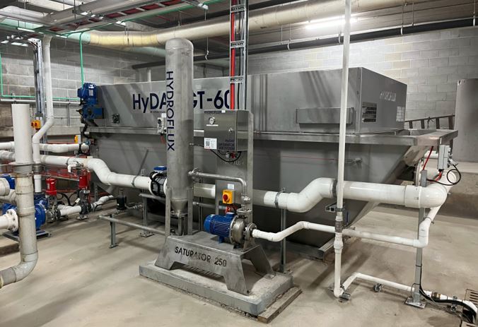 Dissolved Air Flotation for Food Courts